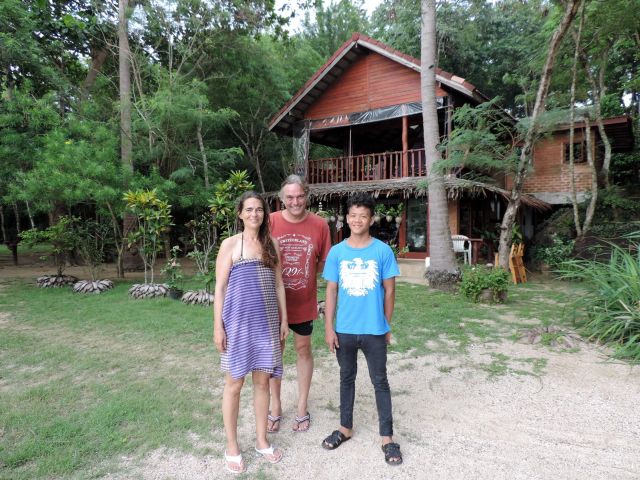 Zusammen mit Jan besuchte ich Christian und Monika auf Ko Siboya.